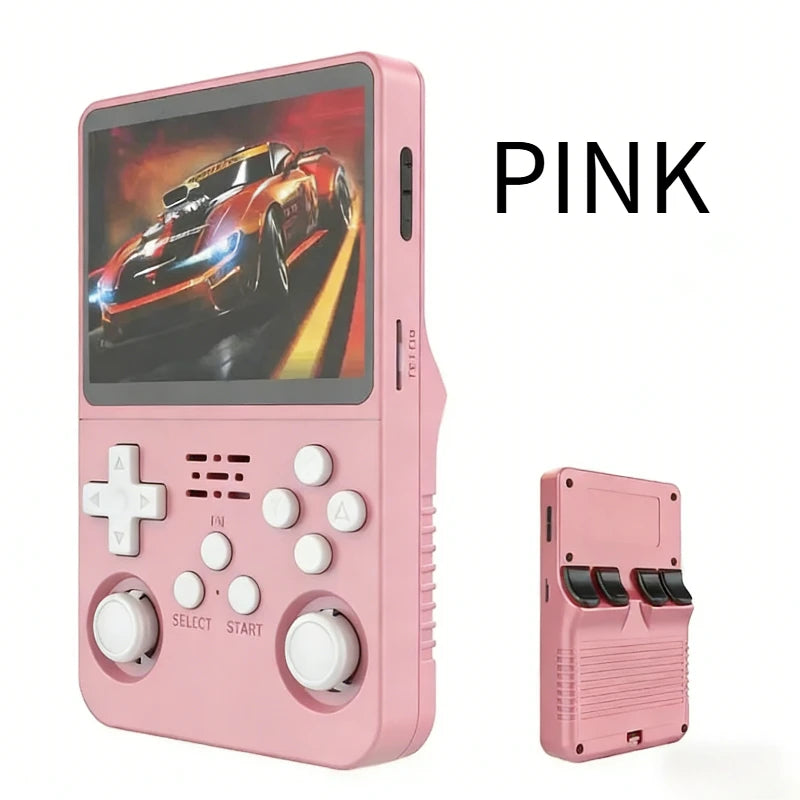 R36S ARKOS System Retro Handheld Game Console 3.5 Inch IPS Screen Classic Portable Video Player 128G Games Boy Gift