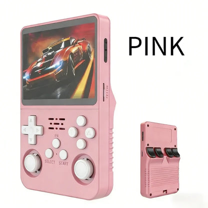 R36S ARKOS System Retro Handheld Game Console 3.5 Inch IPS Screen Classic Portable Video Player 128G Games Boy Gift