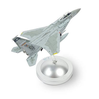 NUOTIE 1/100 F-15C Eagle Metal Airplane Model Kits with Stand Gulf Spirit Diecast Alloy Fighter Model