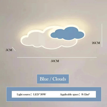 Children's Room Ceiling Light Modern LED Ceiling Lamp for Girl's Bedroom Study Nordic Creative Indoor Home Decor Light Fixtures