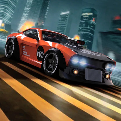 KAMTOM KM3299 4WD 1:32 mini High-speed Drift Electric Remote Control Car 2.4G Rc Toys for Boys Kids Gifts