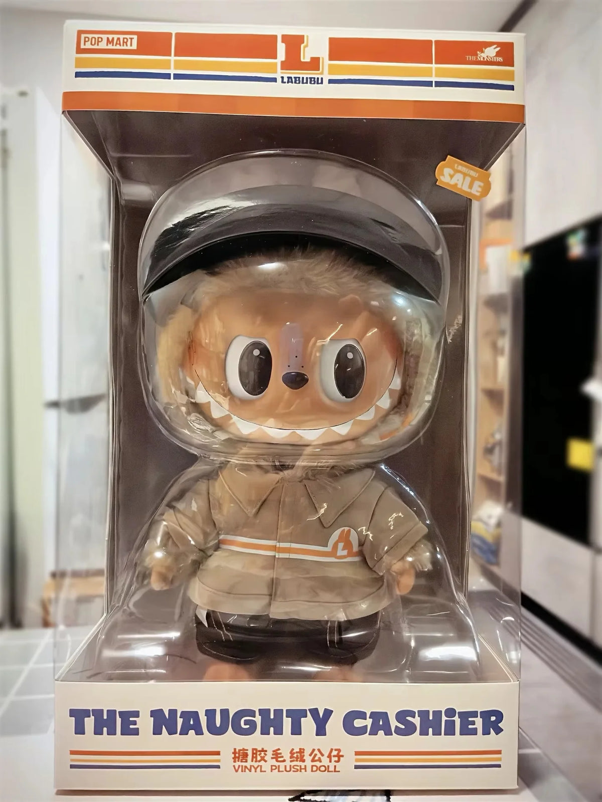 In Stock POPMART Original The Monster Labubu Mokoko Angel Crying Again Blind Box Doll Toys Original Labubu V1 V2 Toys Gifts