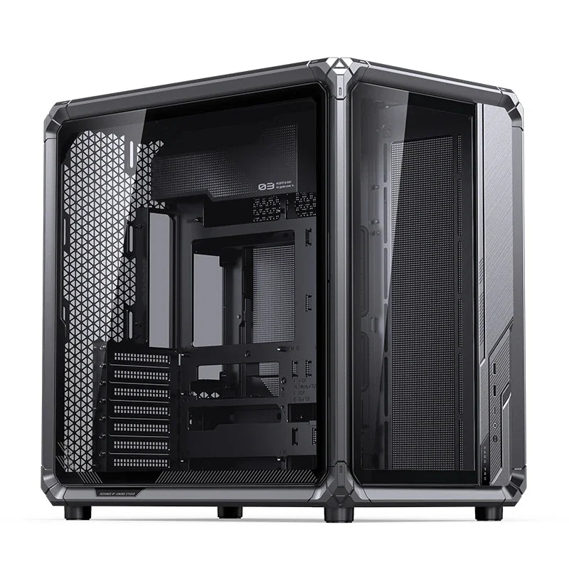 JONSBO X400 Sea View Room Desktop Chassis Esports Framework ATX Case Support Back Plug/360 Water Cooling/13 Fan Positions