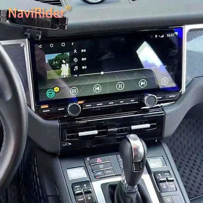 12.3 Inch Qled Screen For Porsche Macan 2011 2012-2018 Android 14 Car Stereo Radio Video Player GPS Navigation Carplay Head Unit