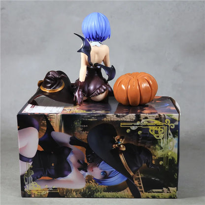 New Re:Zero -Starting Life In Another World Rem Phantom Night Magician Figure Gk Model Collection Doll Decora Halloween Gifts