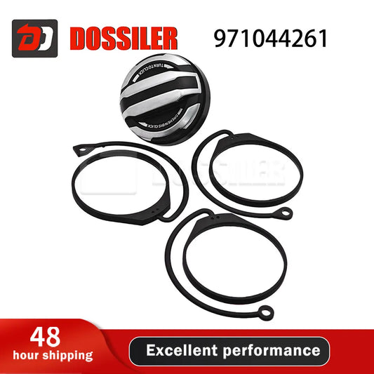 971044251 Dossiler For Porsche Macan Cayenne Panamera 911 718 ABS Fuel Tank Cap Filler Cover 971044261 Auto External Accessories