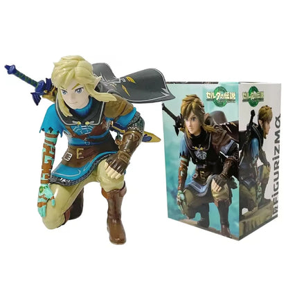 Hot the legend of zelda anime figure link treasure box monster anime figure toys action statuette model collection doll toy gif