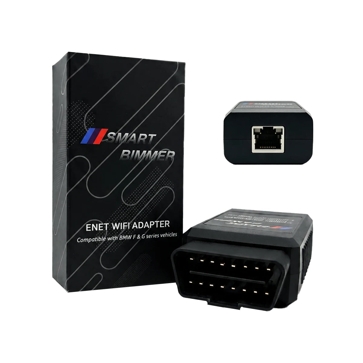 Enet Wifi Adapter for BMW F/G/I Series Mini Toyota Supra A90-Wireless OBD2 Diagnostic Cable for BimmerCode BootMod3 XDelete MHD