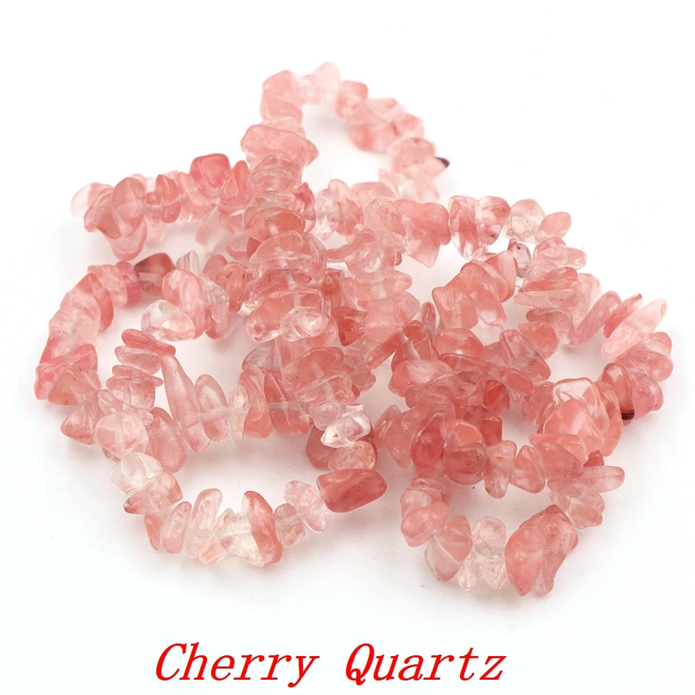 5-8mm Natural Irregular Lilac Lepidolite Stone Beads Gravel Chips Loose Spacer Beads for Jewelry Making DIY Bracelet Necklace