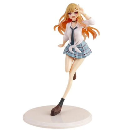 My Dress-Up Darling Anime Action Figure - Kitagawa Marin & Liz Cute School Uniform PVC Desktop Model Collectible Toy Gift