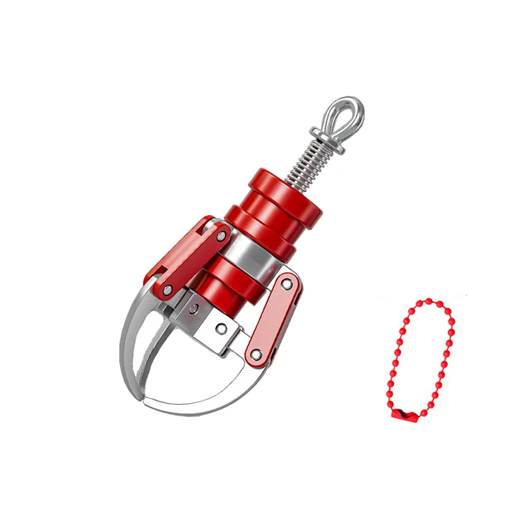 Claw Model Keychain Mini Doll Machine Claw Pendant Gripper Fingertip Decompression Tool Funny Stress Relief Toy Bag Hanging