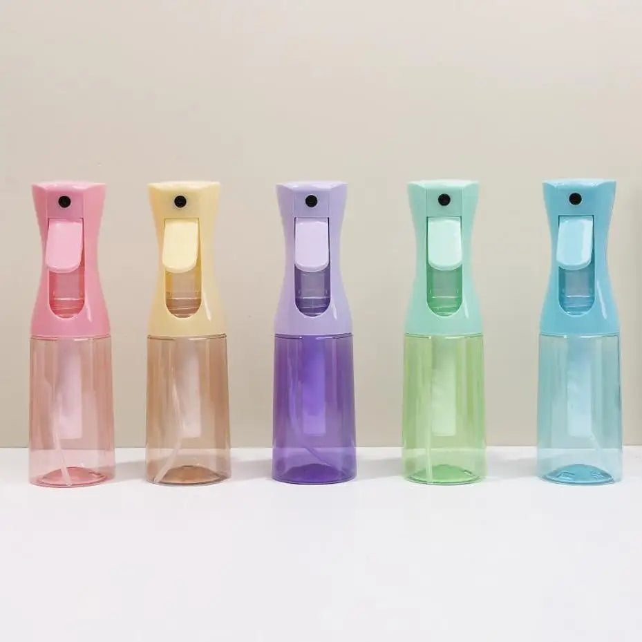 New Portable Travel Spray Bottle 200/300ML High Pressure Continuous Mist Bottle Reusable Beauty And Plant Watering Supplies