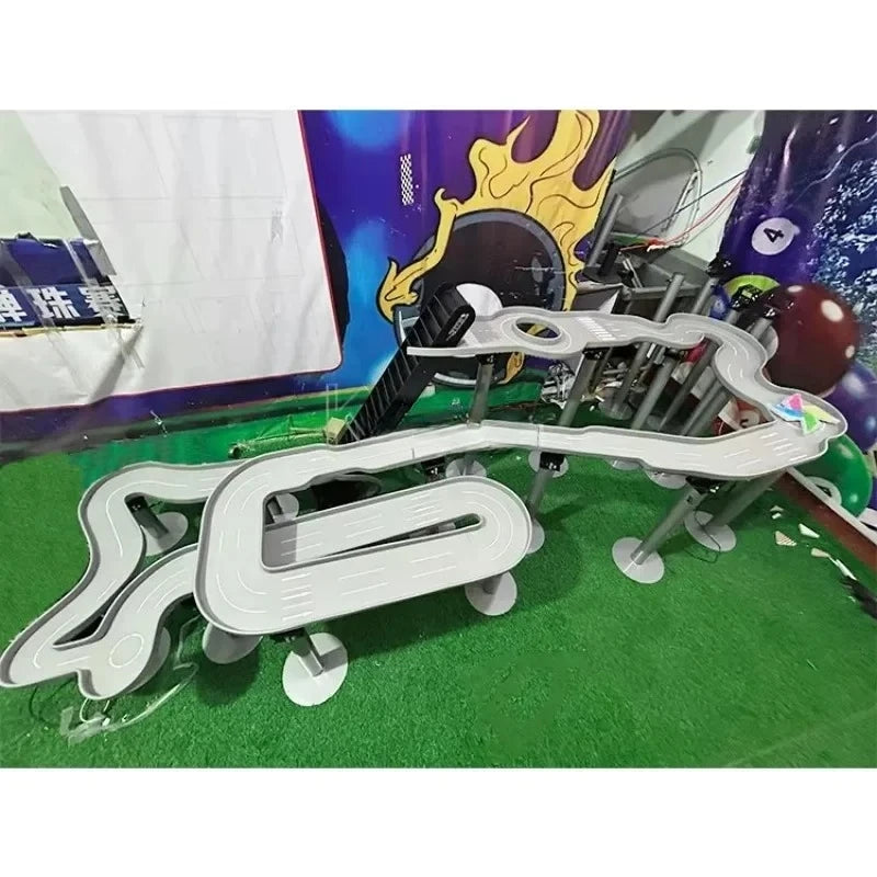 Custom Large Car Simulation Rally Tray Billiard Marbles Pinball Rolling Bead Battle Run Race Maze Marble Track