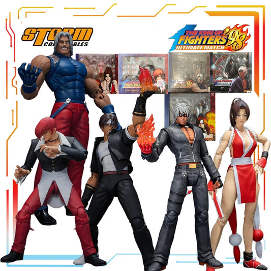 STORM COLLECTIBLES Original The King of Fighters 98 Series Iori Yagami Anime Figure Model Toys Collectible Model Gifts for Boys