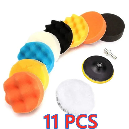 kkjoy Scratch Remover Foam Pads Polishing Buffer Kit suit for auto motorcycle