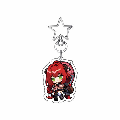 New Hot Game Zenless Zone Zero Keychains Pendant Car Ellen Joe Seth Lowell Jane Doe Von Lycaon Nicole Fans cosplay Gifts