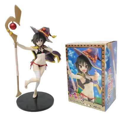 New Anime figure KonoSuba: God's blessing in this wonderful world! Megumin, the Great Magician Mayor Beautiful Figure Model Toy