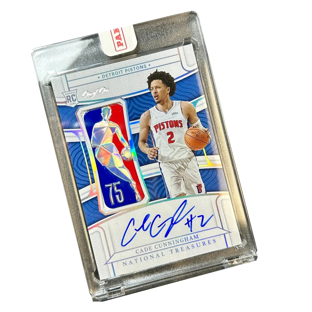 PANINI DIY homemade Tatum Cunningham James Durant Doncic Carter logoman Material Signature Laser Basketball boy birthday gift