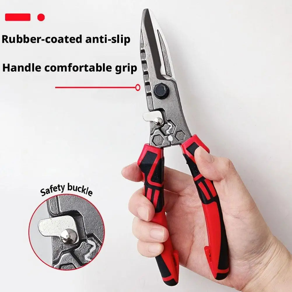 IndustriaL Stainless Steel Electrician Scissors With Wrench Function For Cable Iron Wire Cutting Stripping Crimping Hand Tool
