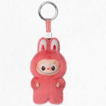 Genuine Pop Mart Pin For Love Labubu V4 The Monsters Blind Box Cute Keychain Christmas Mystery Gift