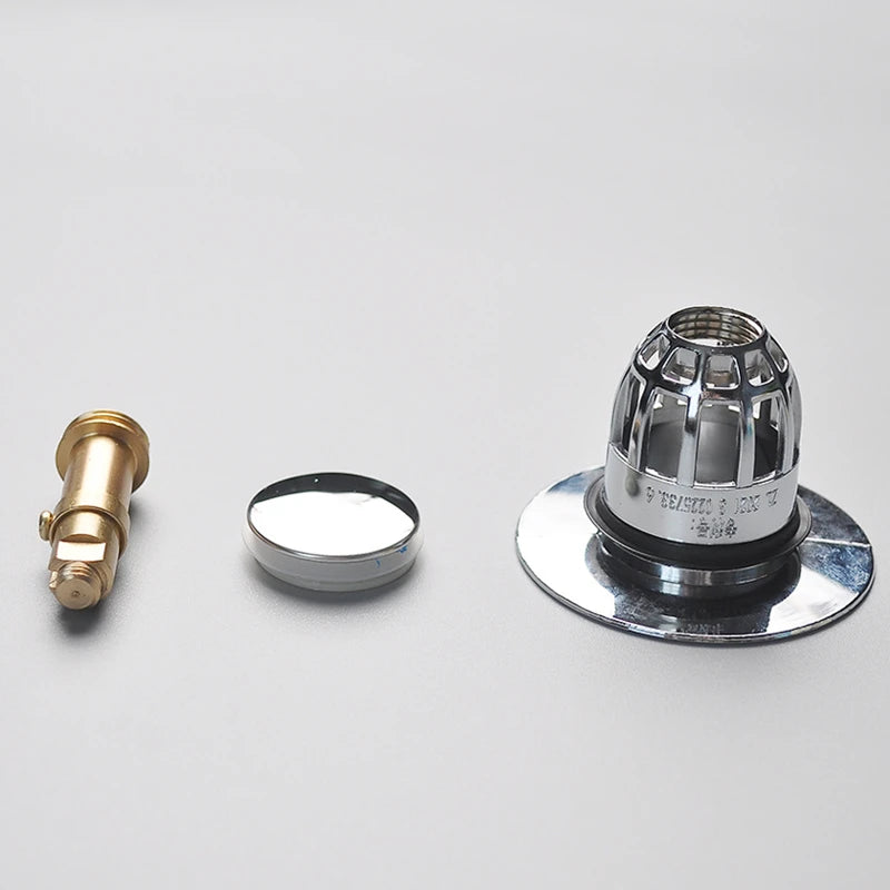 Bathroom Sink Plug Stopper Washbasin Universal Pressing Water Plug Drainer Filter Anti-blocking Anti-odor Basin Accessories
