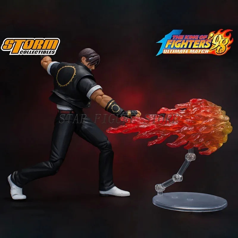19cm The King of Fighters Kyo Kusanagi Action Figure Storm Toys KOF '98UM Iori Yagami Figurine PVC Model Movable Figures Gifts