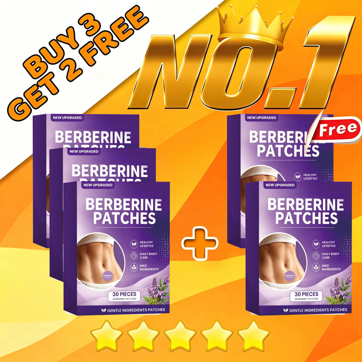 Dopamine Patches Vitality Boost Instant Mood & Focus Enhancement Concentration Aid Wellness Body Care Patch