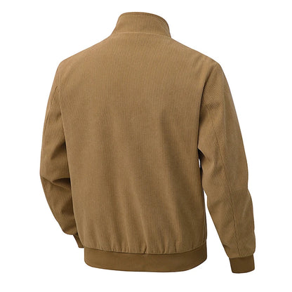 Men's Corduroy Lapel Jackets 2025 Men's Spring and Autumn New American Retro Brand Loose and Handsome Multi-pocket Cargo Jacket