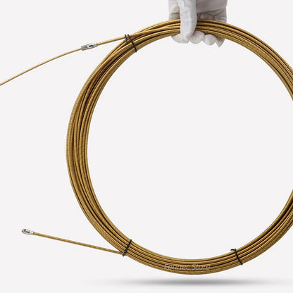 Universal Wire Lead Threading Device Tool 5/10/15/20m Rope Pulling Device for Electricians with Pulley Threading of Cable Wire