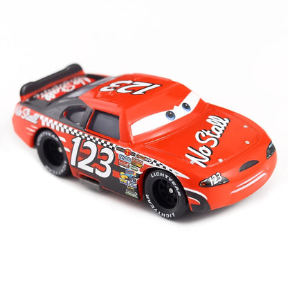 Pixar Car 2 Car 3 Storm Jackson Truck Lightning McQueen No：4 28 33 63 Container Truck Die Casting Mack Model Child Birthday Gift