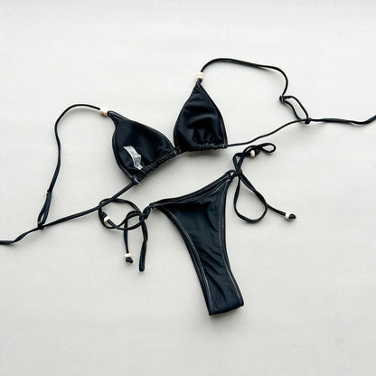 Push Up Bikinis 2026 Sexy Women Swimsuit Swimwear Female Micro Bikini Set Biquini Bathing Suit Solid Swimming Suit Beachwear