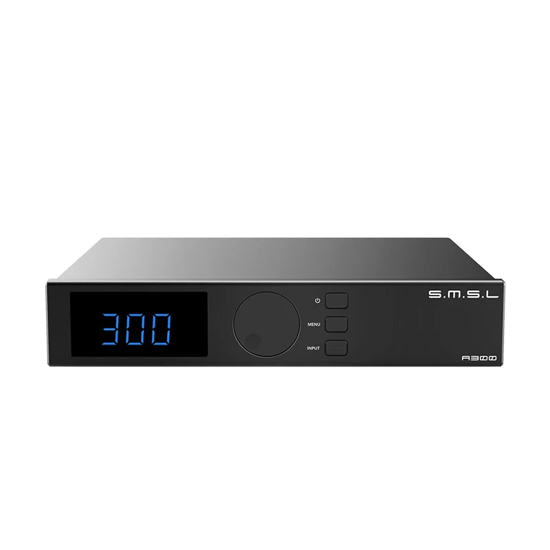 SMSL A300 Power Amplifier BTL Mode Bluetooth5.0 Remote Control Digital Amplifier