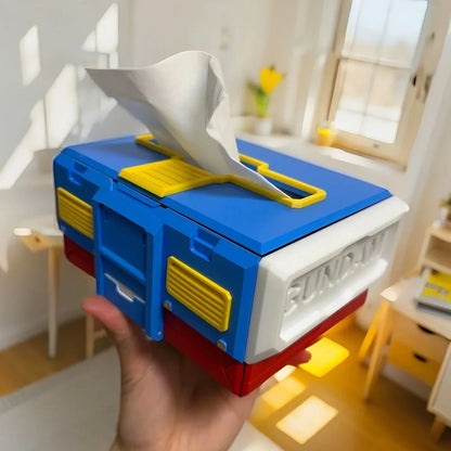 Creativity Gundam Living Dining Room Tissue Box Paper Towel Protective Cover Phone Holder Desktop Ornament Birthday Gift