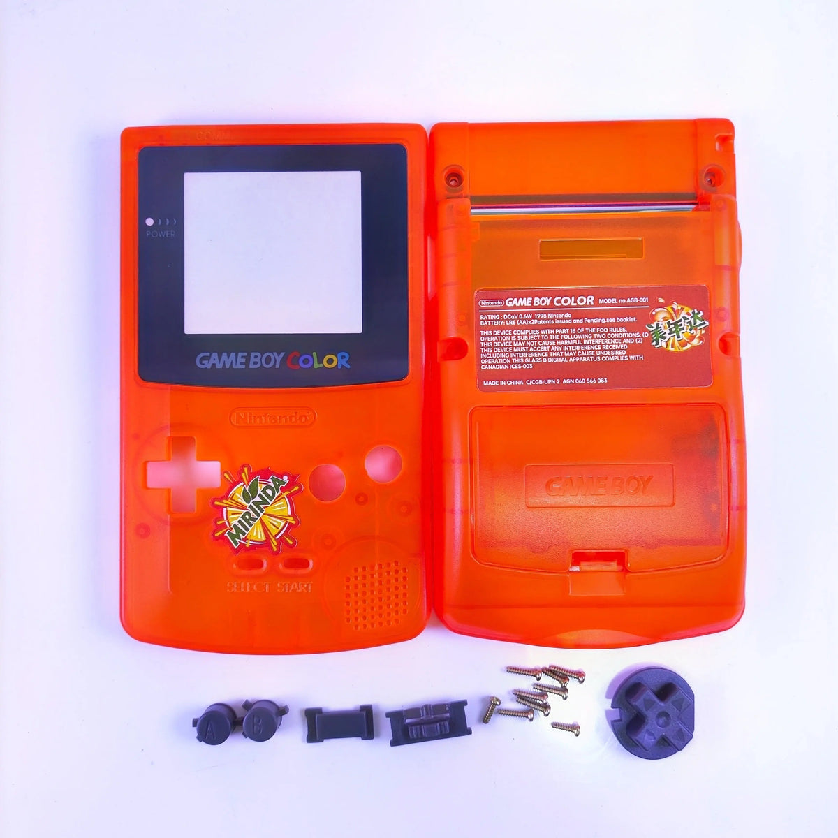 Gameboy Color Shell Gbc Shells Pok É Mon Theme Limited Edition Replacement Shells Game Periphery Accessories Boy Holiday Gifts