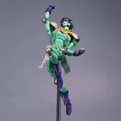 22cm 8.6 inch Anime Star Platinum Jotaro Kujo Action Figures Pvc Statue Desktop Ornamen Collection Statue Model Toys Gifts