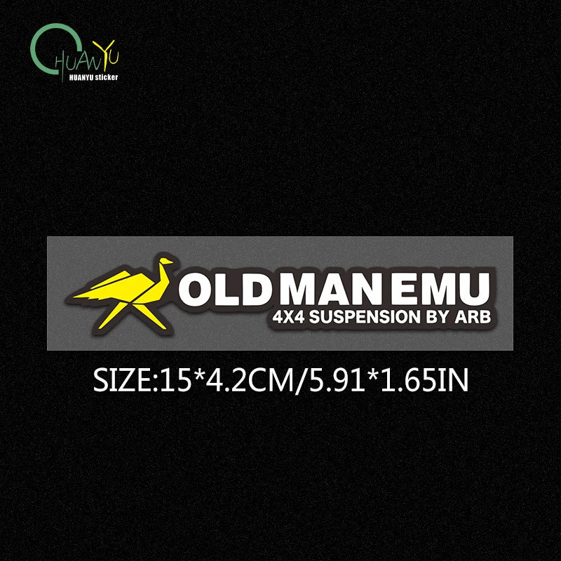 Personalized off-road modification outdoor text creative reflective car sticker scratch cover car decal