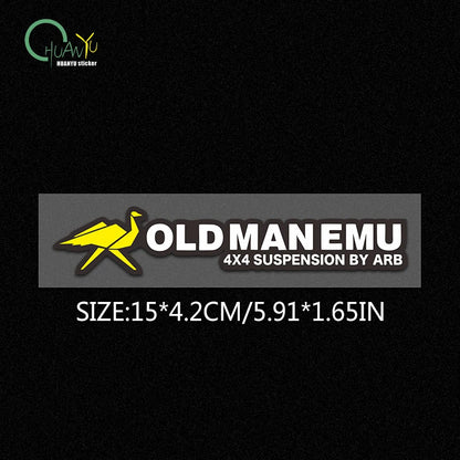 Personalized off-road modification outdoor text creative reflective car sticker scratch cover car decal