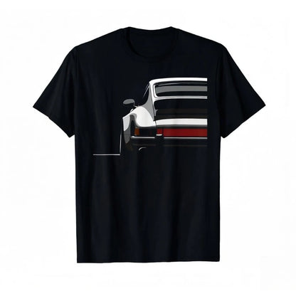 2026 New Legendary Racing Sports Car Iconic Racing Car Silhouette Print T-shirt Short Sleeve Men's and Women's T-shirt Men's Top