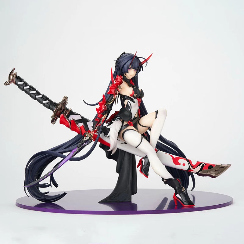 25cm MiHoYo Houkai Impact 3rd Raiden Mei Herrscher of Thunder Lament of the Fallen PVC Action Figure Anime Figure Model Toy Gift
