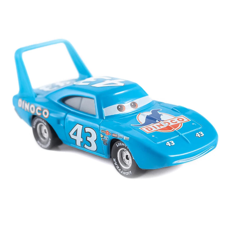 Pixar Car 2 Car 3 Storm Jackson Truck Lightning McQueen No：4 28 33 63 Container Truck Die Casting Mack Model Child Birthday Gift