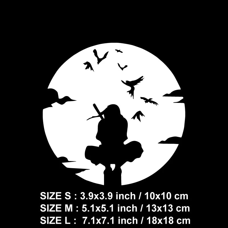 Anime ninja  decal,Personalised Decorative Accessories Decal Waterproof with high quality.