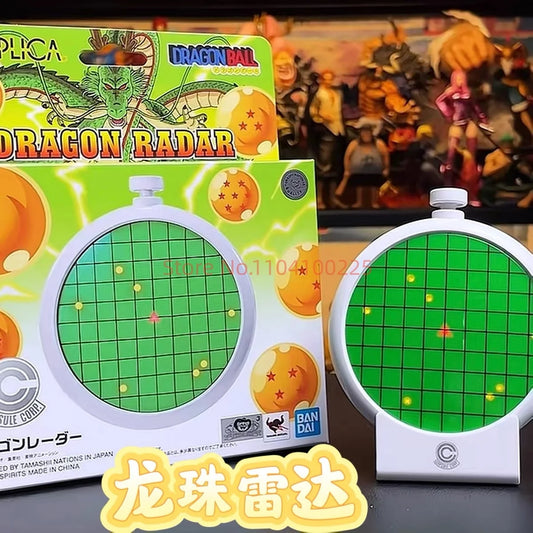 Anime Dragon Ball Dragon Can Emit Light And Sound Radar Action Collection Figures Radar-Shaped Pendant Light Model Keychain Toys