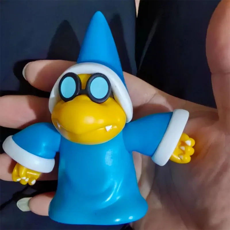 Jakks Super Luigi Bowser Action Figure Toys Cute Kamek Iggy Koopa Anime Figure Collection Dolls Gifts for Children