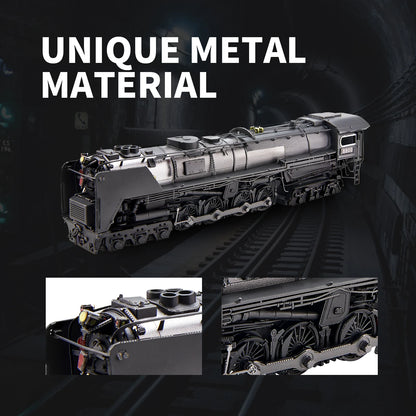 Piececool 3D Metal Puzzles Class S-2 Locomotive DIY Kit Jigsaw Assembly Model Kits for Home Collection