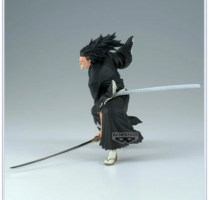 In Stock Bandai Banpresto Original Bleach Zaraki Kenpachi Animation Peripheralsmodel Toys Statue Garage Collectible Ornaments
