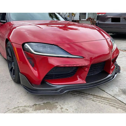 MB Style Carbon Fiber Front Bumper Lip for  GR Supra A90 A91 Front Lip MKV MK5