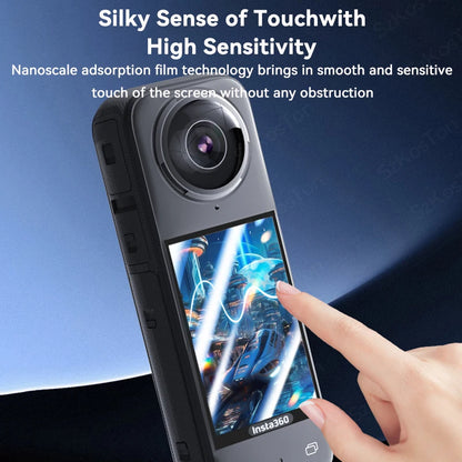For Insta 360 X5 Camera Protective Accessory Kit Lens Guard/Silicone Protective Cover/Screen Protectors/Camera Case