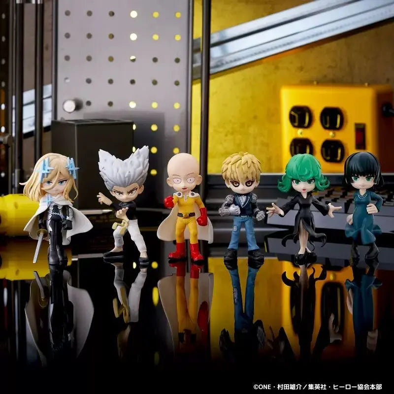 Bushiroad PalVerse One Punch Man Authentic Loose Chibi Mini Figures Multiple Characters Desktop Decor For Anime Fans In Stock