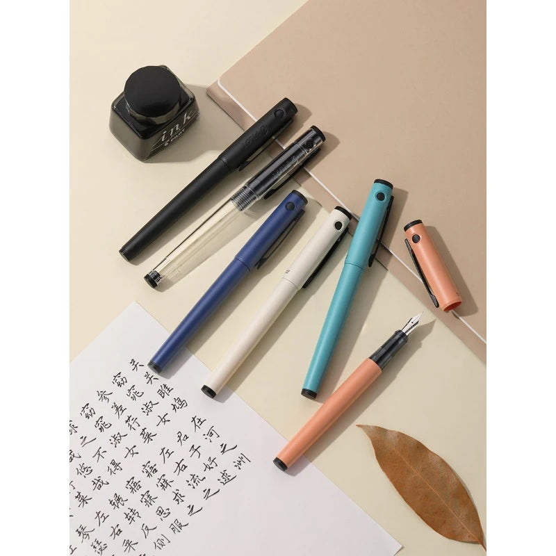 Japan PILOT Fountain Pen M/F Alloy Nib Ergonomic Grip F/M Nib Calligraphy Pens Luxury Daily Writing Drawing Signature Stationery