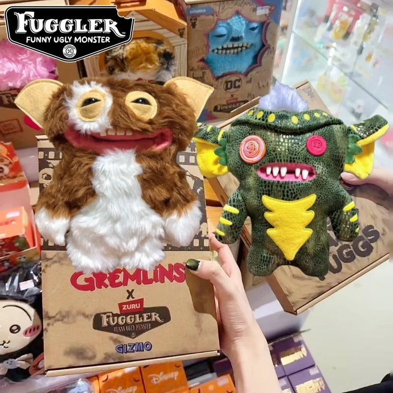 Fuggler Gremlins Soft Plush Stuffed Doll Gizmo Stripe Movie Cartoon Anime Figure Cute Doll Teeth Monster Toy Funny Birthday Gift
